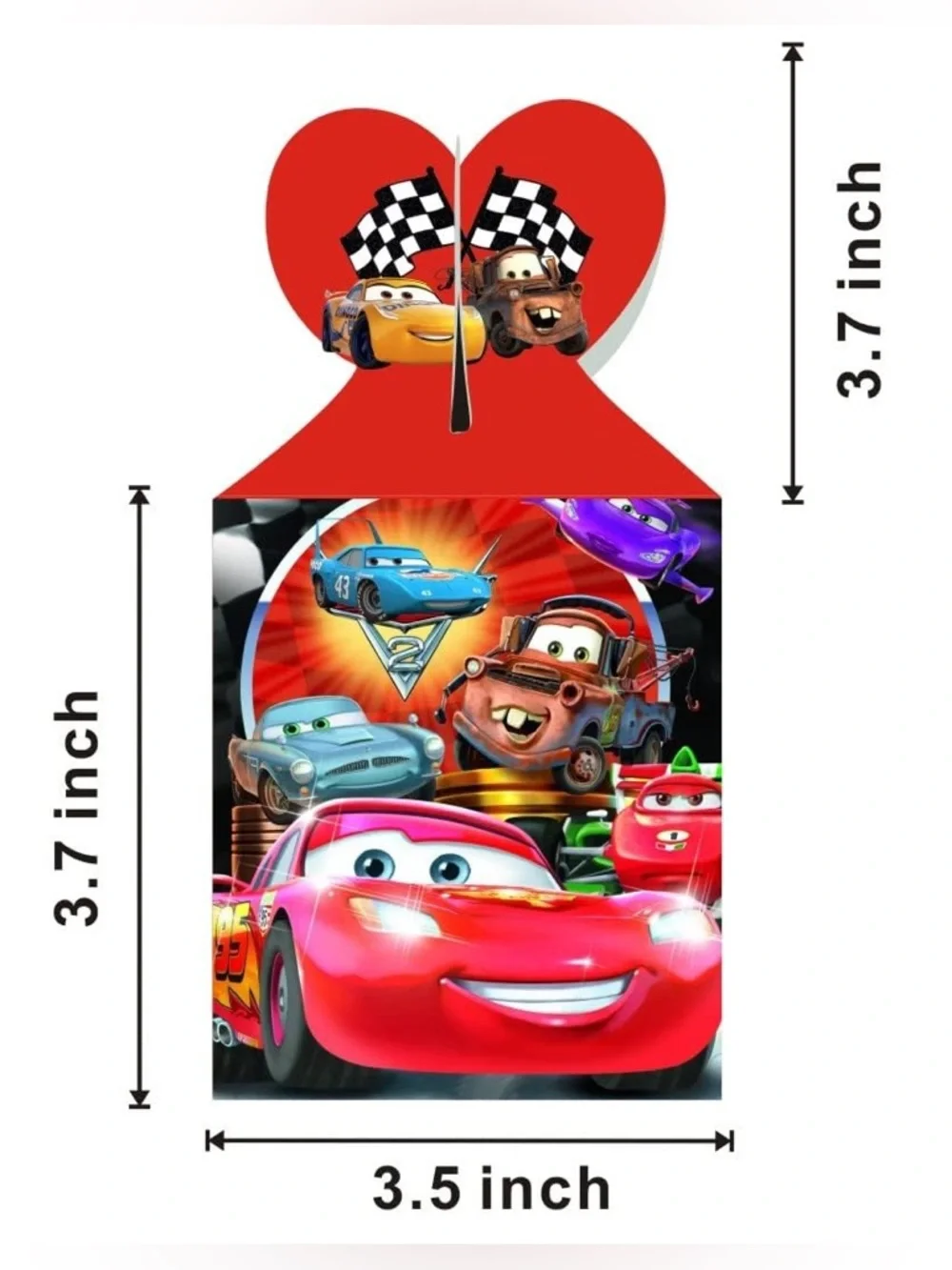 Race Cars Gift Boxes Goodie Boxes for Cars Themed Birthday Decorations Party